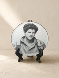 Engraved Design of Blessed Carlo Acutis Mirror Plaque | Irish Handmade Religious Glass Art